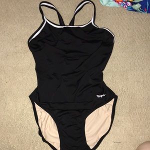 Dolfin black one piece 38